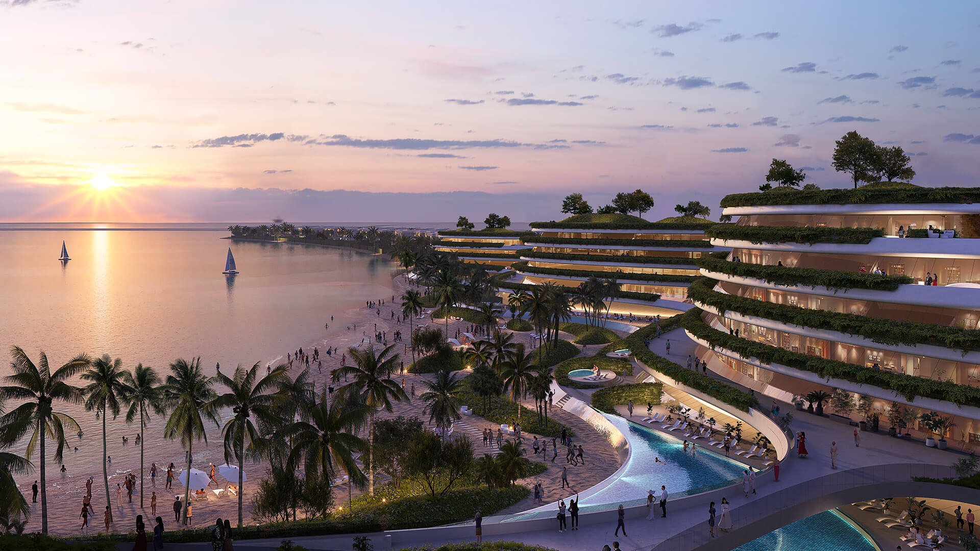 Waterfront properties in Dubai