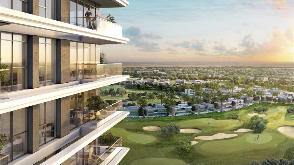 off-plan properties with golf course view
