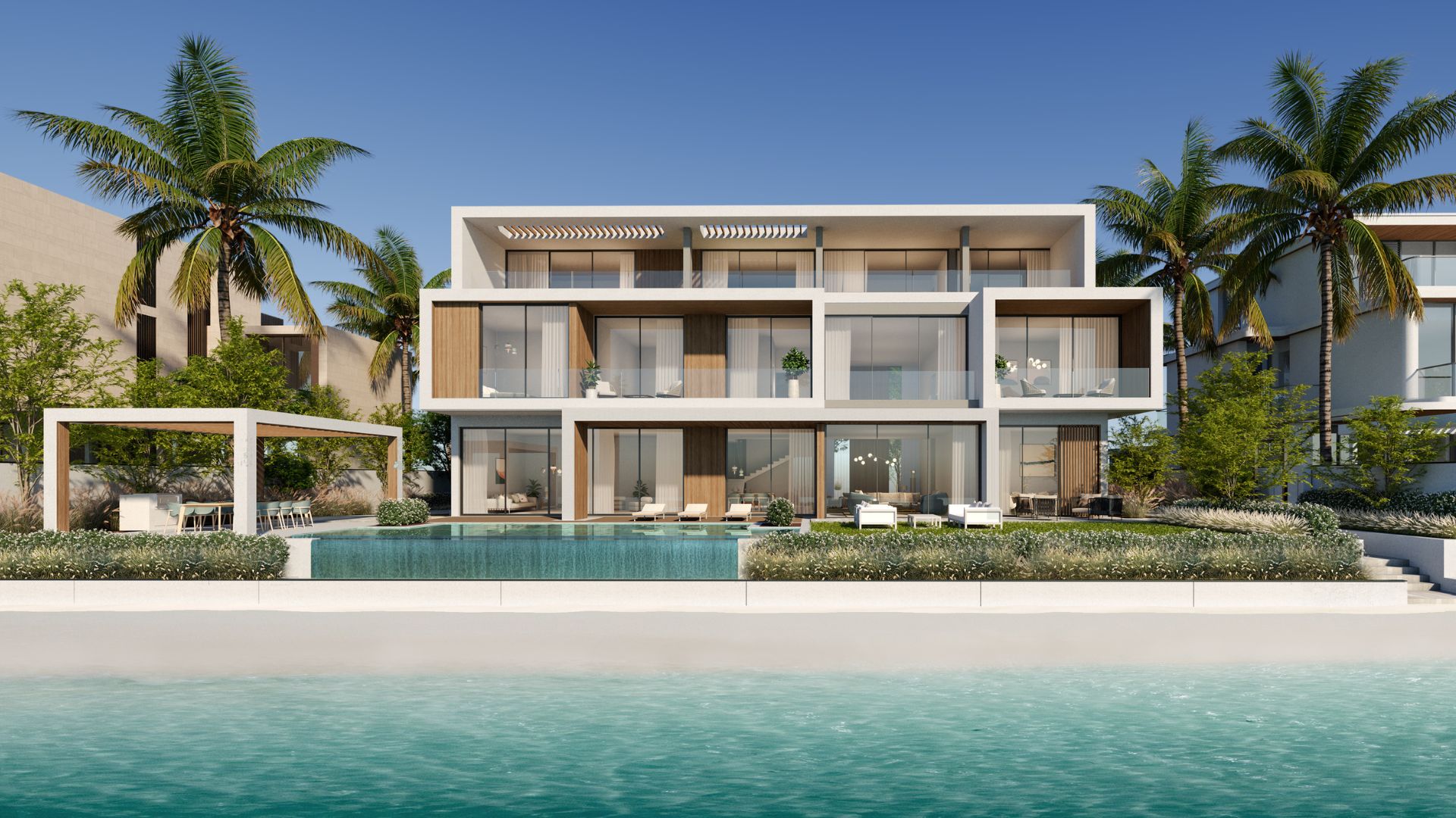 luxury beachfront homes Dubai