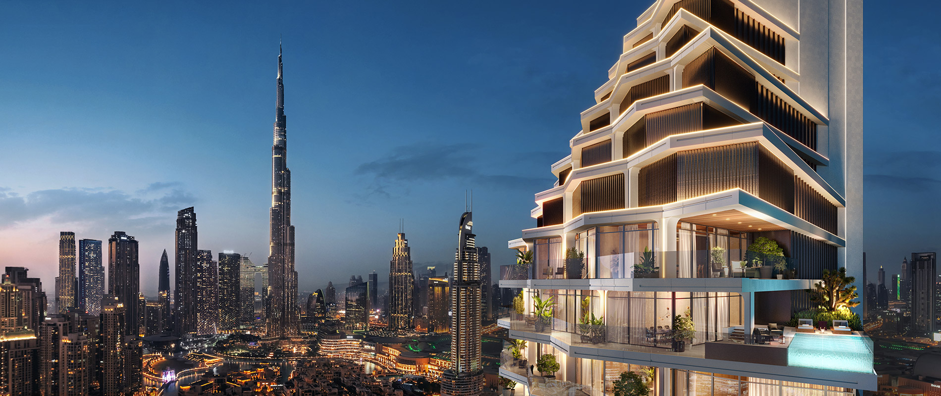 luxury off-plan homes in Downtown Dubai